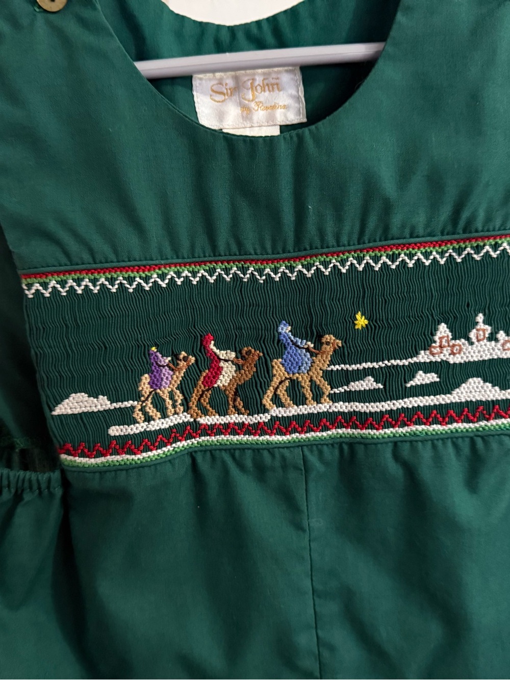 Sir John Smocked Three Wise Men Jon Jon - Picture 6 of 12